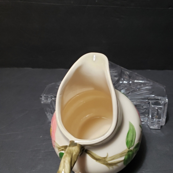 Vintage FRANCISCAN "Desert Rose" Creamer & Sugar Bowl Set - Picture 11 of 12